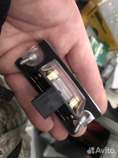 Подсветка оригинал заднего номера Audi a4 b5