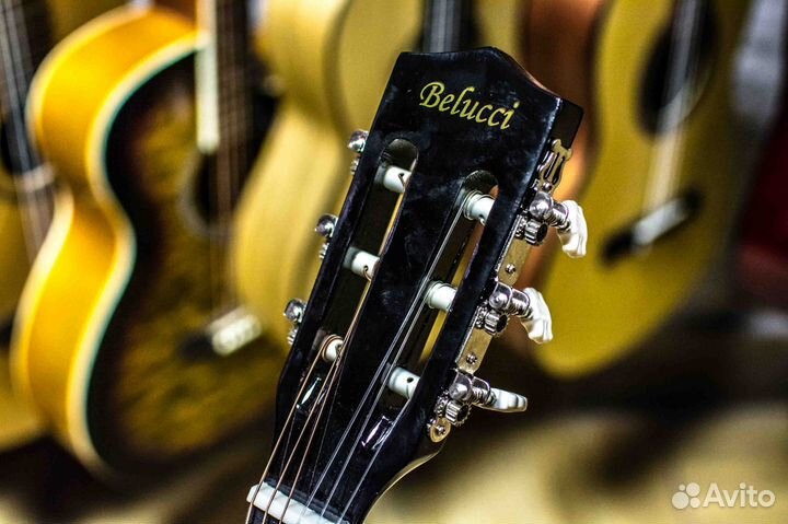Детская гитара 3/4 Belucci + Аксессуары