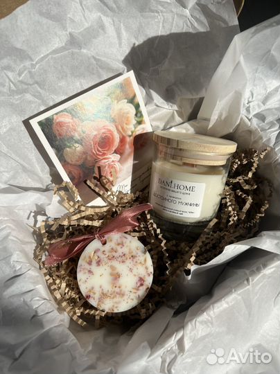 Ароматическая свеча наборы к 8 марта