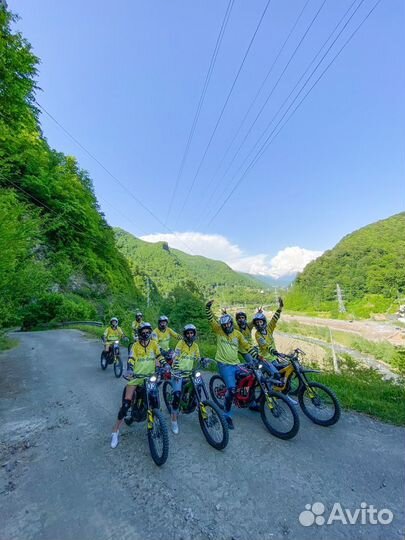Электробайки в Красной Поляне