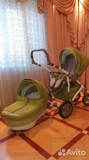 Коляска 2 в 1 camarelo