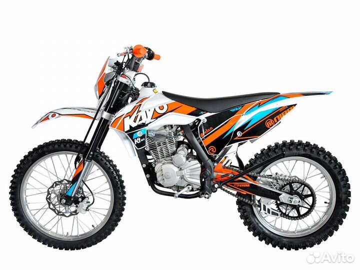 Мотоцикл кроссовый kayo K1 250 MX 21/18 (2022 г.)