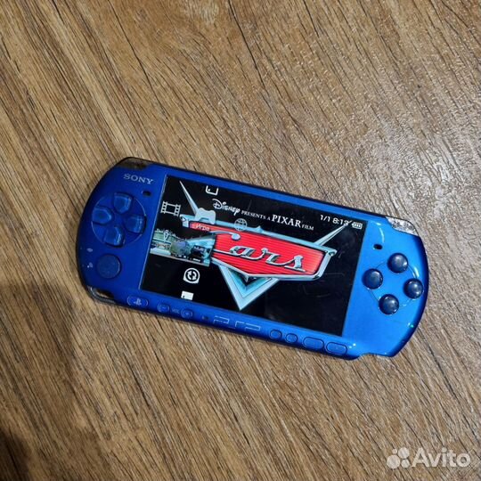 PSP - 3006 Vibrant Blue Slim&Lite (прошитая)
