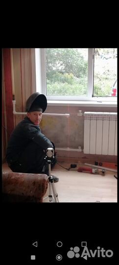 Сварщик.Замена радиаторов отопления