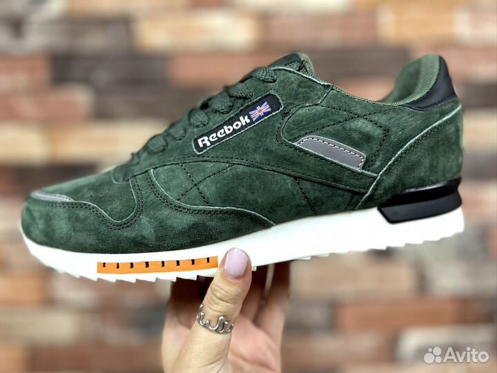 Кроссовки Reebok classic leather мужские женские