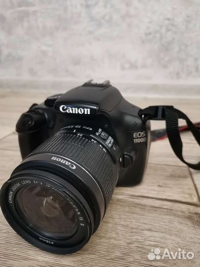 Зеркальный фотоаппарат canon eos 1100d
