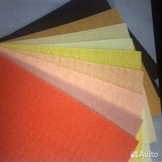 Фоамиран плюшевй