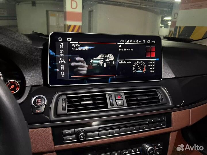 Планшет монитор бмв F10 F18 CIC Carplay 8g 64gb