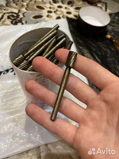 Борфрезы твердосплавные шаровые диаметр 12