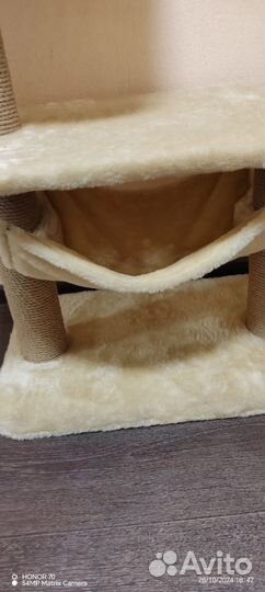 Когтеточка домик для кошки новая