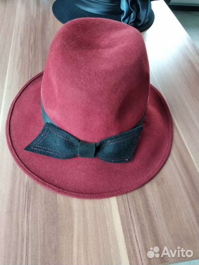 Шляпа фетровая женская