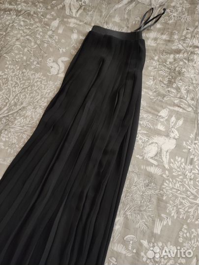 Юбка черная длинная