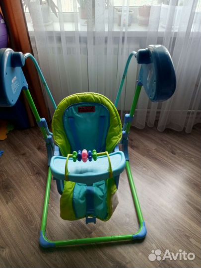 Детская электрокачель с музыкой