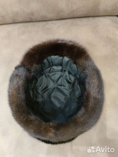 Шапка норковая женская