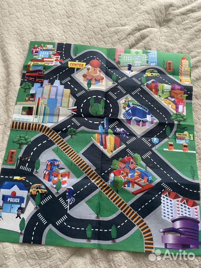 Игровой коврик, коврик для машинок