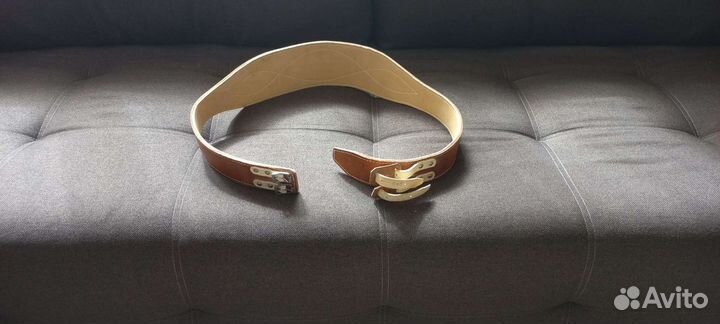 Пояс ремень ортопедический, кожа, новая