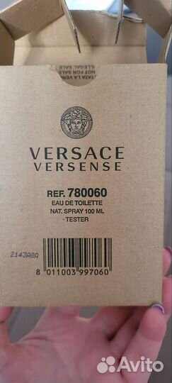 Туалетная вода женская versace