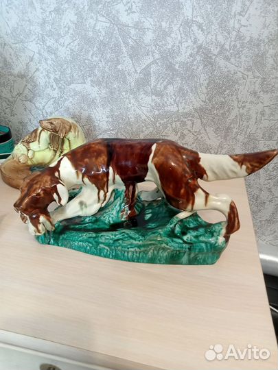 Статуэтка Собака с уткой