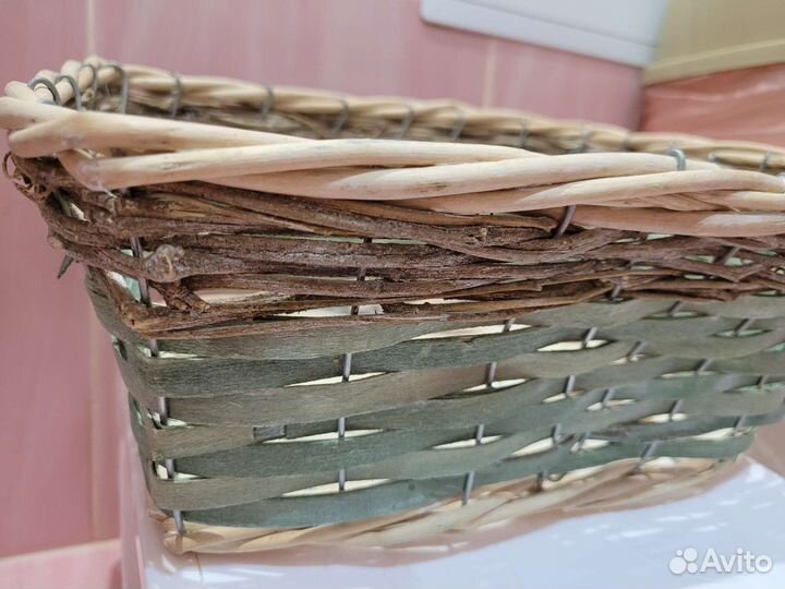 Корзина плетеная для хранения