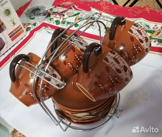 Набор чашек 12 пред. Керамика