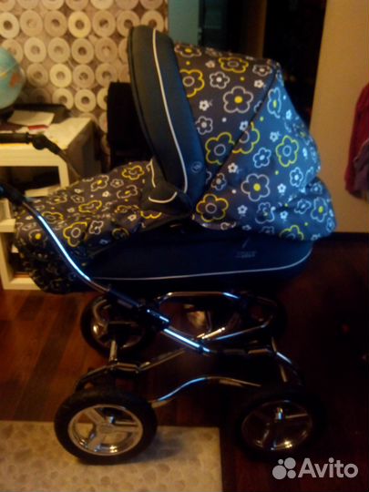 Коляска bebecar stylo AT для узкого лифта