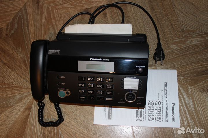 Продам новый факс Panasonik KX-FT982RU