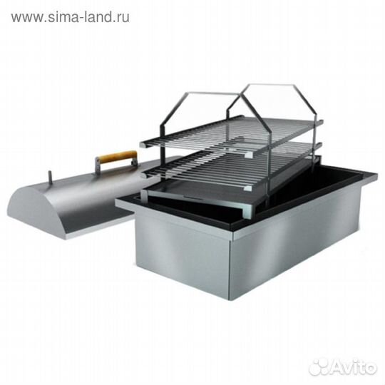 Коптильня двухъярусная с гидрозатвором Smoky Lux 5