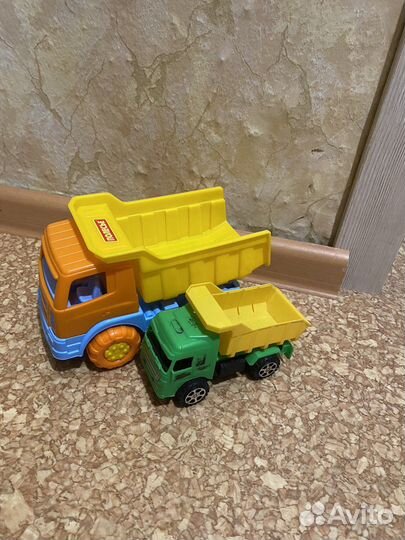 Машинки в песочницу, строительная техника