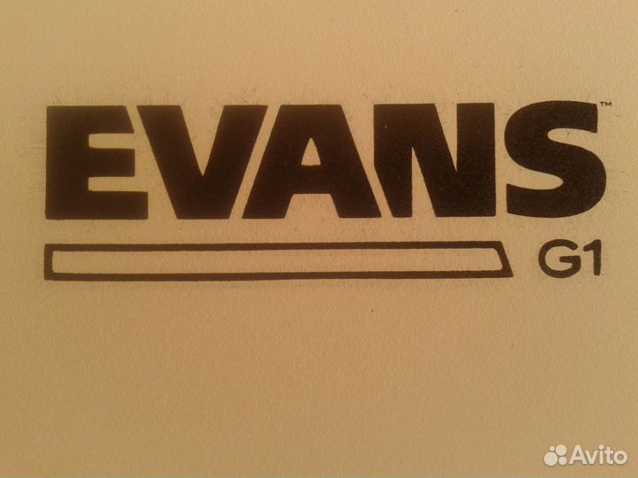 Пластики новые Evans G1 Coated 14, G1 Clear 12