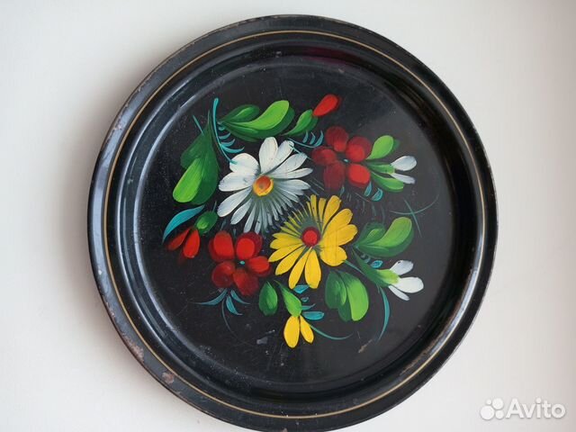 Поднос металлический СССР