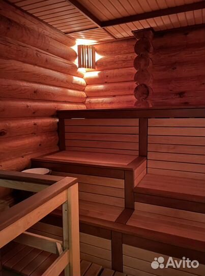 Баня в стиле Шале