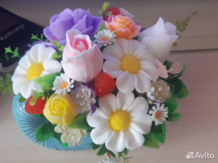 Мыло ручной работы. Букеты