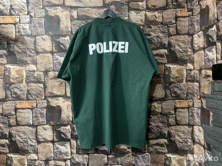 Vetements Polizei Футболка