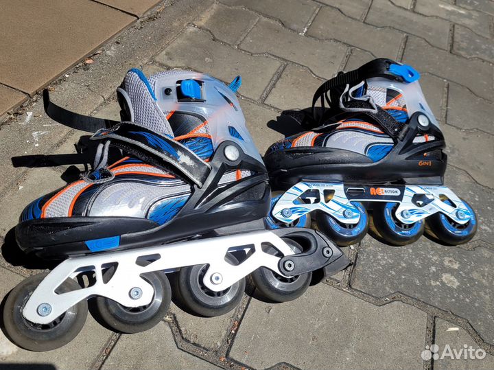 Детские раздвижные ролики 36-41