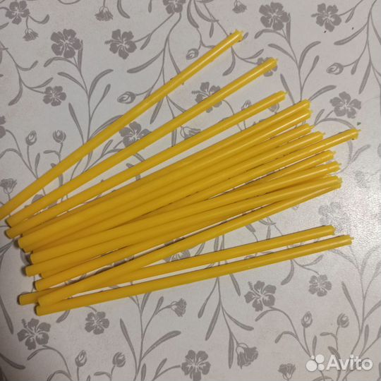 Свечи восковые цветные