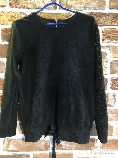 Джемпер женский замшевый