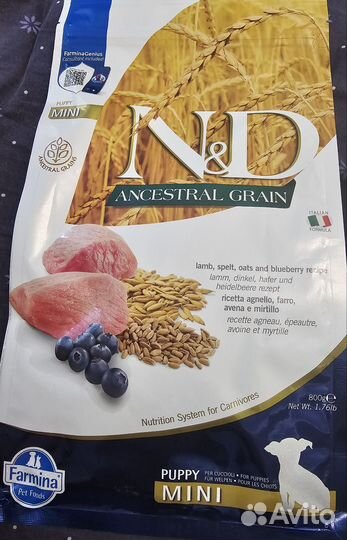 Сухой корм для щенков мелких пород