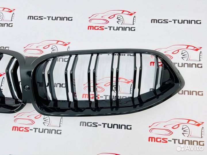 Решетка M8 черный глянец на BMW 8er G14 G15 G16