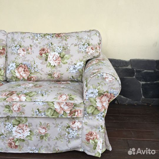 Чехол для дивана-кровати Экторп 2-местный (икеа)