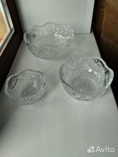 Хрустальная ваза чехия,богема