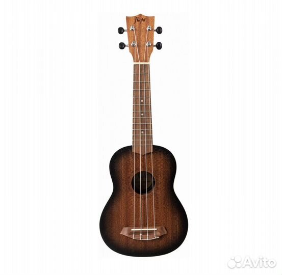 Flight NUS380 Amber / Укулеле сопрано с чехлом