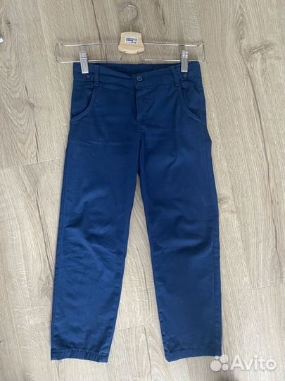 Рубашка и брюки мальчику р-р 122-128