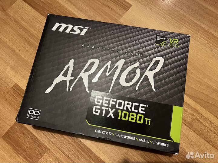 MSI GeForce GTX 1080 Ti armor OC