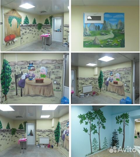 Художественная роспись стен