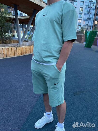 Футболка и шорты nike спортивный костюм