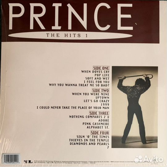 Prince - The Hits 1, Vinyl 2LP