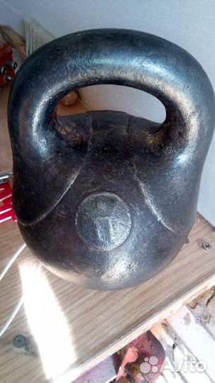 Гиря старинная 1 пуд