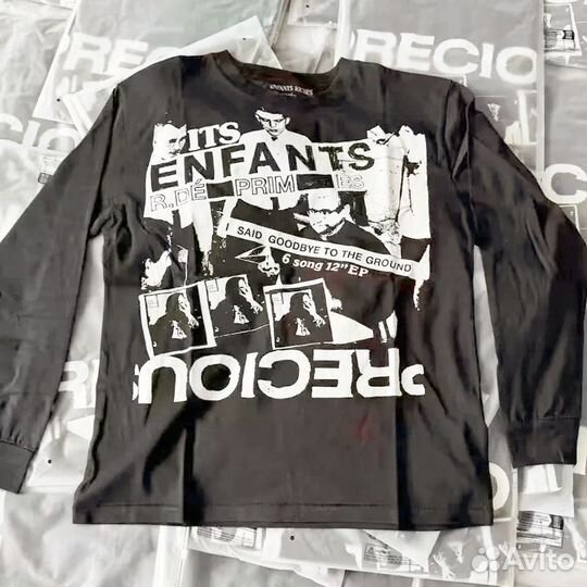 Лонгслив ERD Goodbye Черный (Хит 2025)