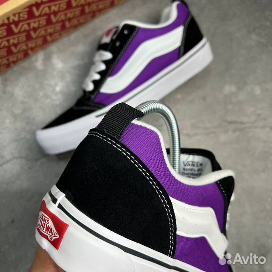 Кеды Vans Knu Skool Black Purple (36-45)