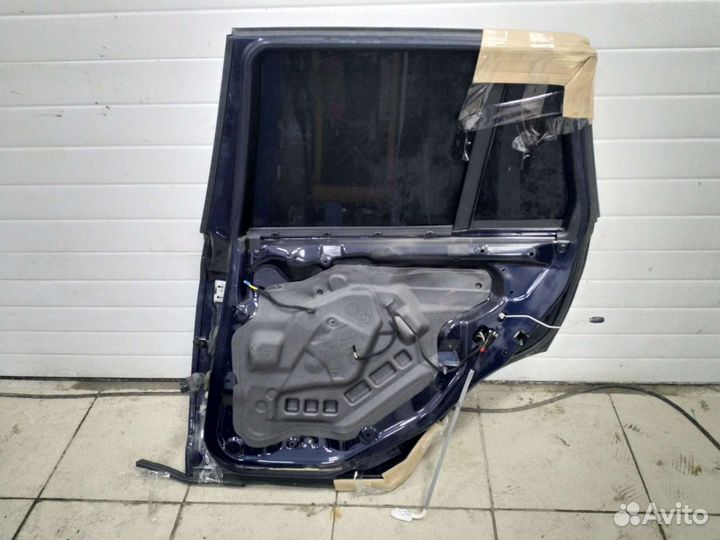Дверь задняя правая BMW X3 E83 цвет синий